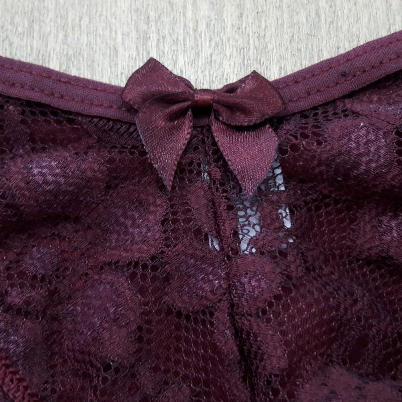 Tanga Paula Fio Duplo e Renda - Image 6