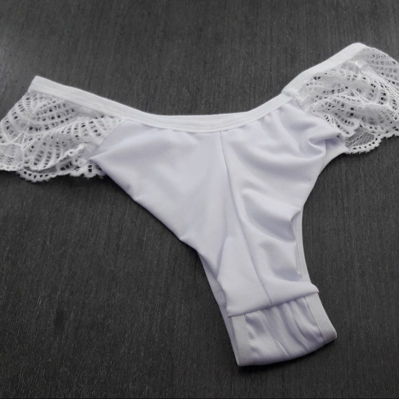 Conjunto em Microfibra e Renda com Bordado - Image 9