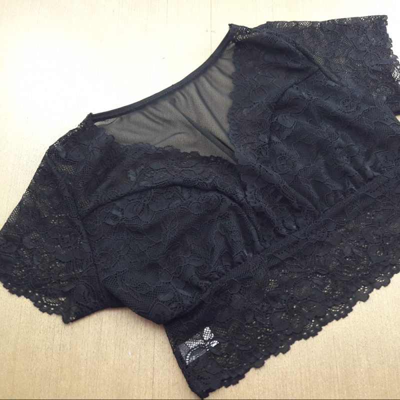 Conjunto Cropped Renda Jacquard - Image 7