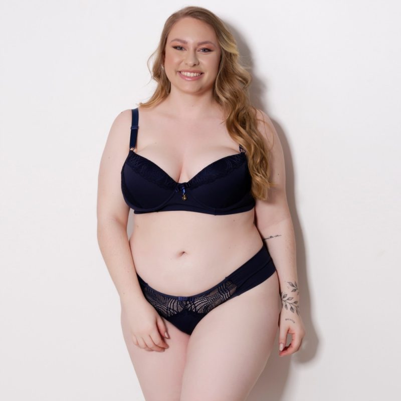 Conjunto Plus Size com Bojo e Renda - Image 3