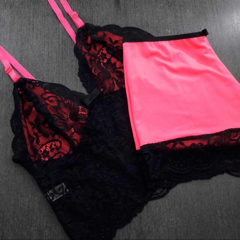 Short Doll Neon com Renda - Image 9