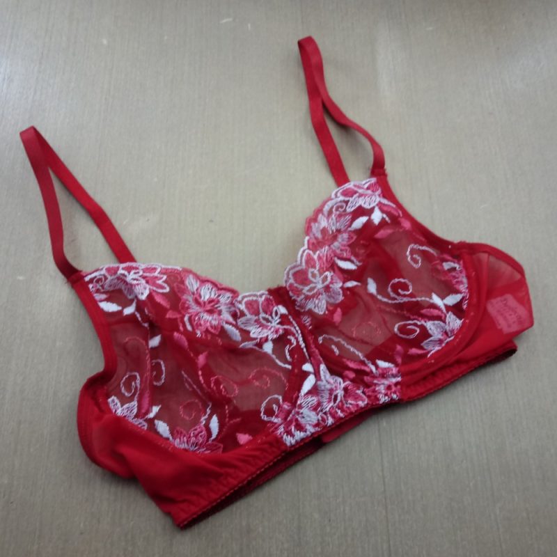 Conjunto sem Bojo Tule Guipir com Arco - Image 3