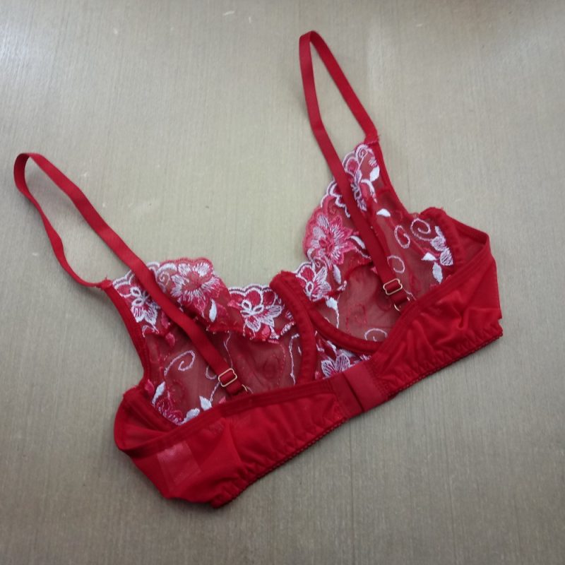 Conjunto sem Bojo Tule Guipir com Arco - Image 4