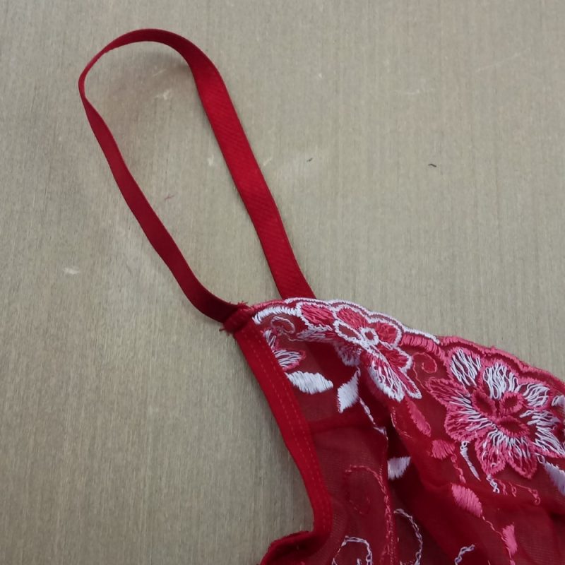 Conjunto sem Bojo Tule Guipir com Arco - Image 7